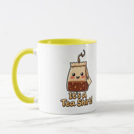 Taza Lindo Es Una Camiseta de Té Chiste de Bolsa de Té