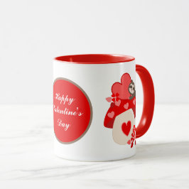 Taza lindo Feliz Día de San Valentín
