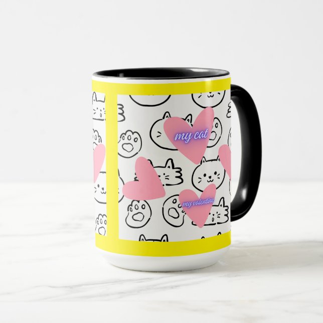 Taza lindo gato (Anverso derecho)
