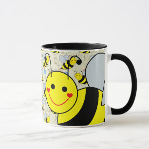 Taza Lindo manosee la abeja