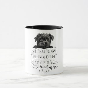 Taza Lindo perro Affenpinscher divertido personalizado