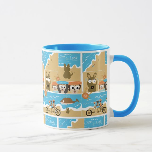 Taza lindo personalizado mug (Derecha)