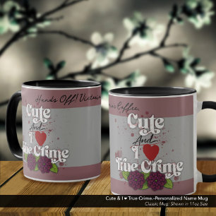 Taza Lindo & yo ❤️ Crimen Real.–Nombre Personalizado