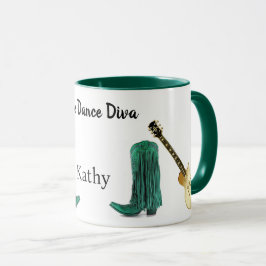 Taza Line Dance Diva Mug