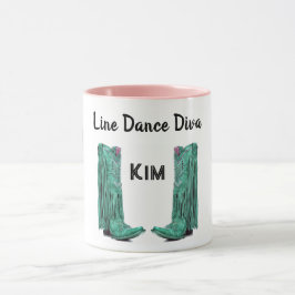 Taza Line Dance Diva Mug