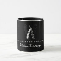 Línea Arte Blanco Negro Logo Elegante Regalo Navaj