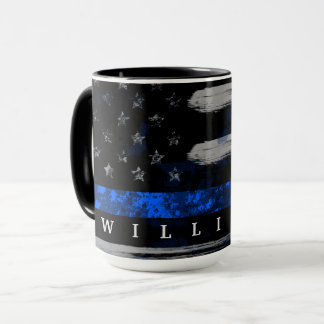 Taza Línea Azul delgada llamada Mug