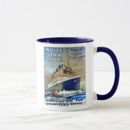 Taza Línea blanca de la estrella