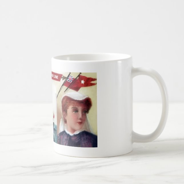 Taza Línea blanca de la estrella (Derecha)