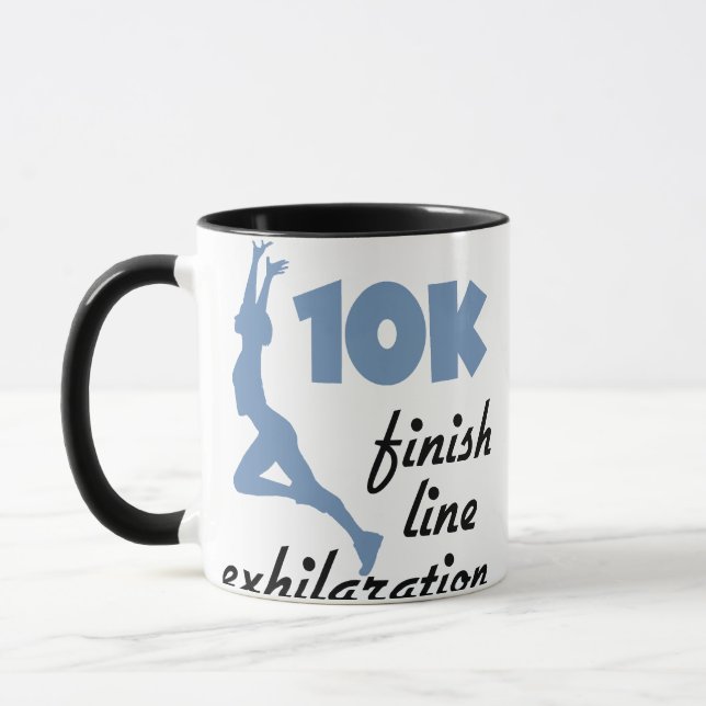 Taza Línea de acabado azul de 10 K (Izquierda)