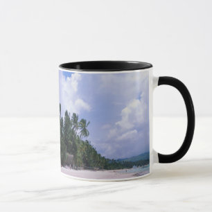 Taza Línea de la playa tropical