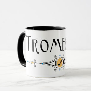 Taza Línea decorativa trombónica