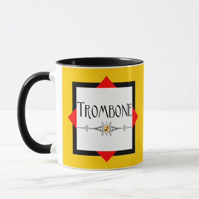 Taza Línea decorativa trombónica (Izquierda)