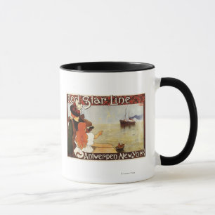 Taza Línea roja travesías de la estrella al poster del