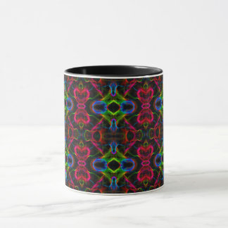 Taza Líneas abstractas coloridas lindas