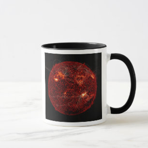 Taza Líneas de campo magnético en el Sol 3