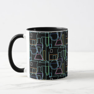 Taza Líneas de laboratorio de química