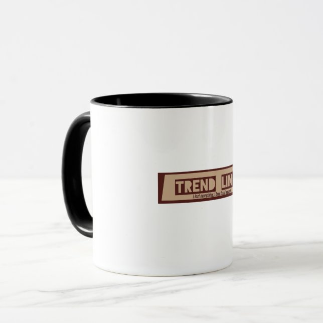 Taza Líneas de tendencia Trading Co43 (Anverso izquierdo)