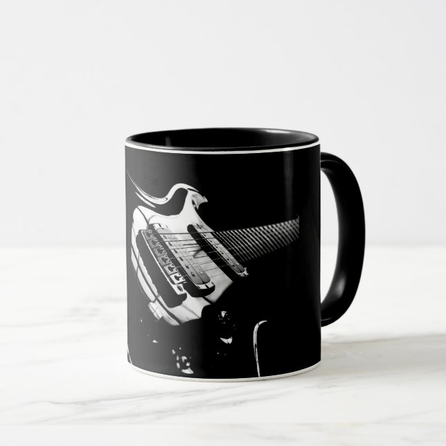Taza Líneas musicales - Guitar Mug (Anverso derecho)