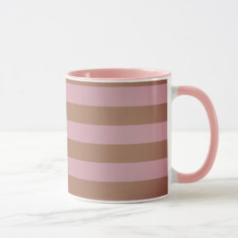 Taza Líneas rosas Mug combinado