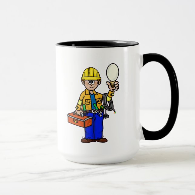 Taza Lineman con Big Lightbulb Mug (Derecha)