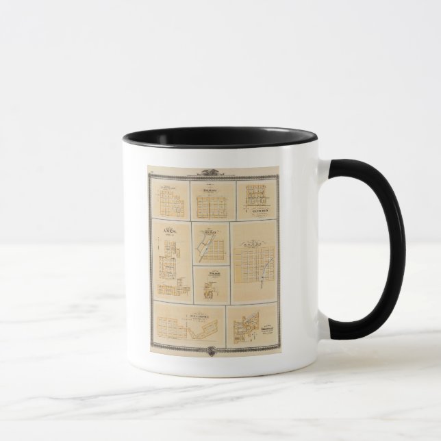 Taza Lineville, Derby, Glidden, Ames, Conway (Derecha)