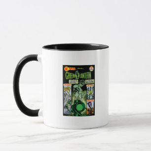 Taza Linterna verde - cómico sombreada verde