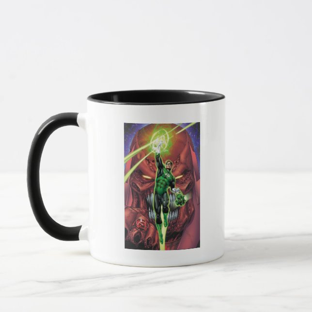 Taza Linterna verde con flujo de luz - Color (Izquierda)