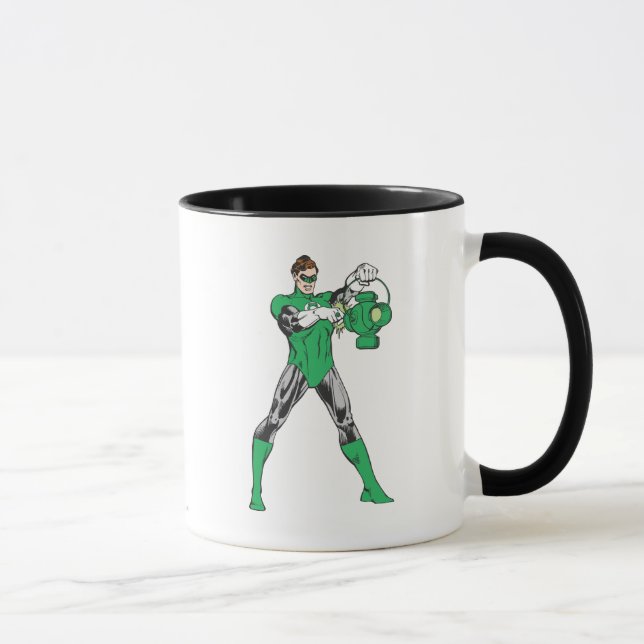 Taza Linterna verde con linterna (Derecha)