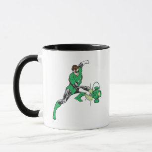 Taza Linterna verde con linterna 2