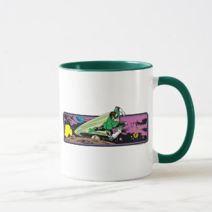 Taza Linterna verde en espacio
