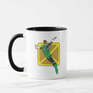 Taza Linterna verde extiende las armas