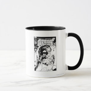 Taza Linterna verde - muchos anillos, blancos y negros