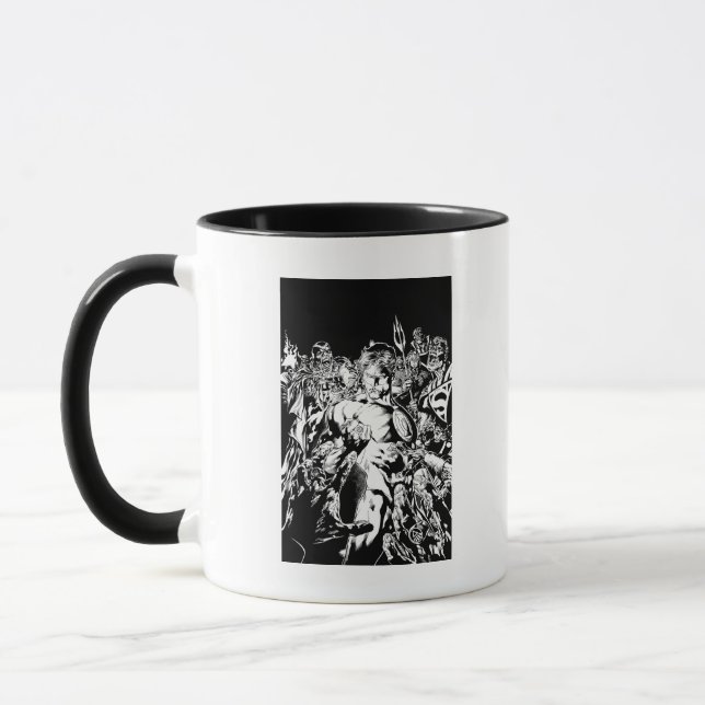 Taza Linterna verde rodeada (Izquierda)