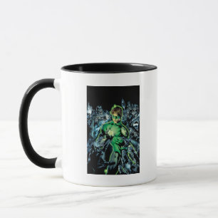 Taza Linterna verde rodeada - Color