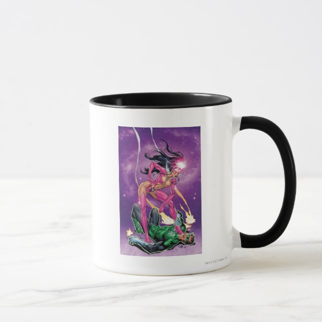 Taza Linterna verde y zafiro estelar - Color (Derecha)