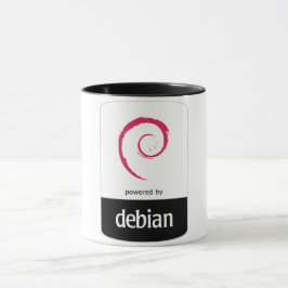 Taza Linux - Alimentado por Debian Mug