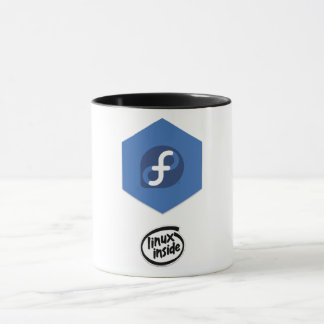Taza Linux Fedora Mug