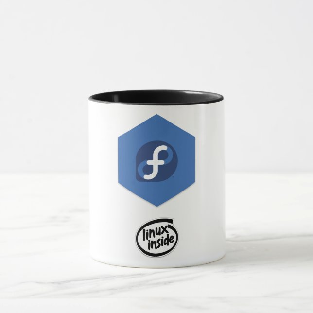 Taza Linux Fedora Mug (Centro)