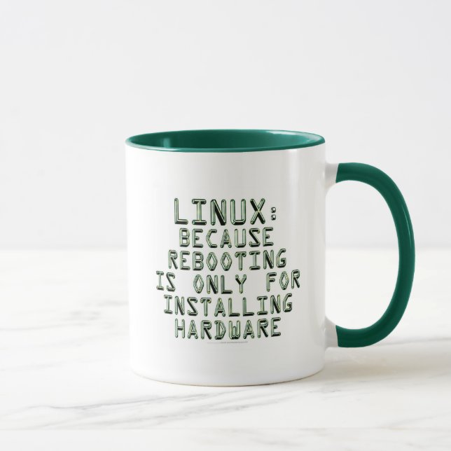 Taza Linux: Porque la reanudación está solamente para (Derecha)
