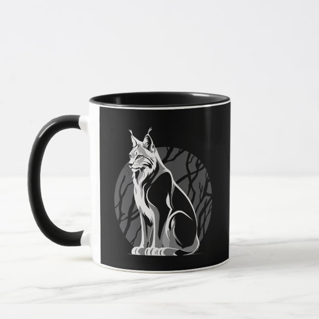 Taza Linx Blanco Y Negro (Izquierda)
