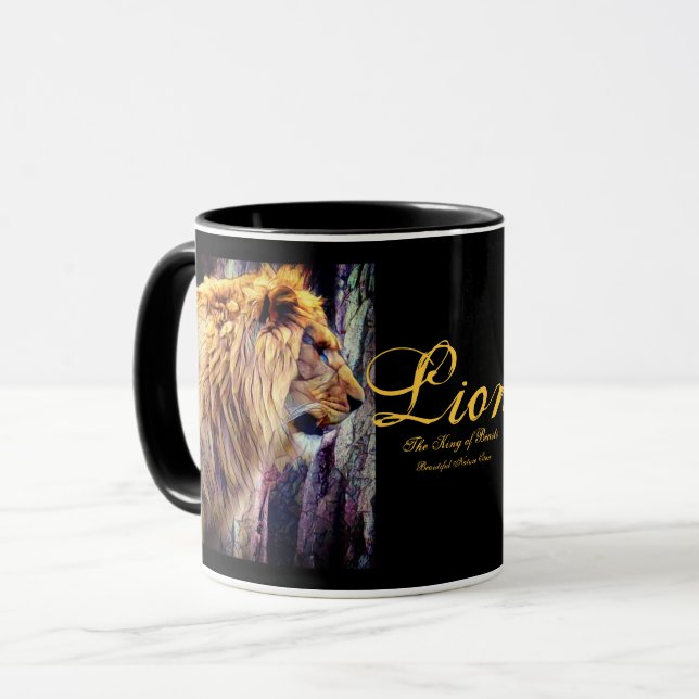 Taza Lion [Combo Mug] (Anverso izquierdo)