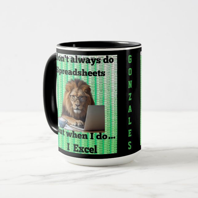 Taza Lion Mug (Anverso izquierdo)