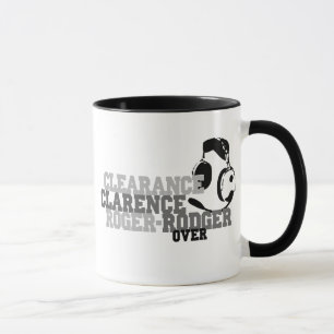 Taza Liquidación Clarence Rogelio Rodger encima