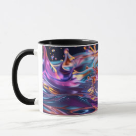 Taza Líquidos de Colores que Chapotean