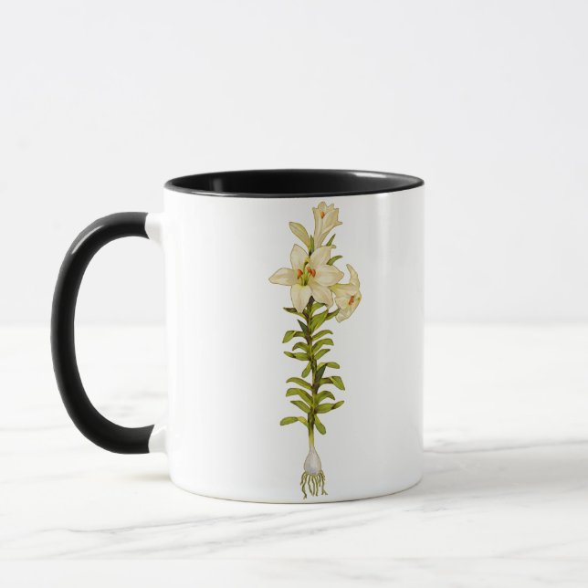 Taza Lirio blanco (Izquierda)