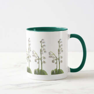 Taza lirio de los valles en los regalos