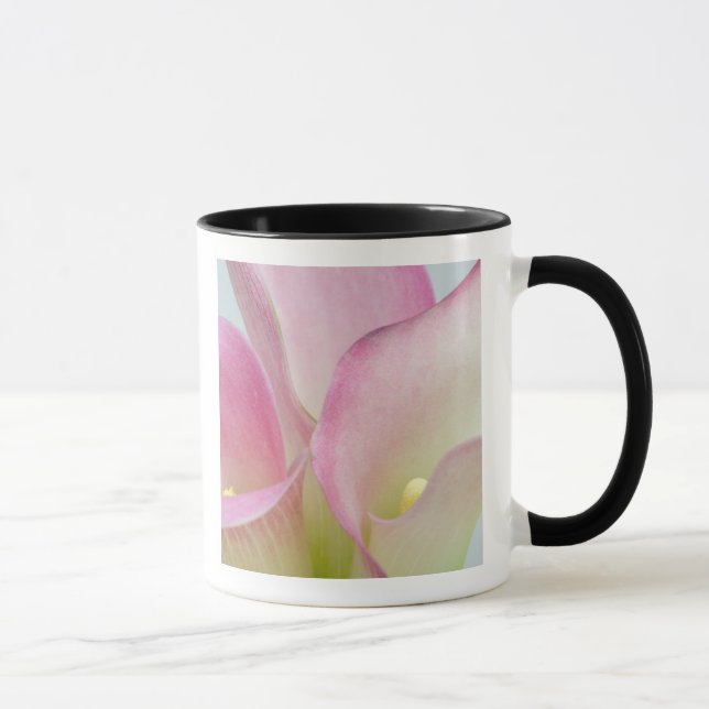Taza Lirios de Calla Rosados (Derecha)