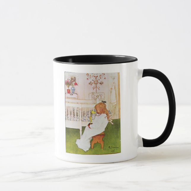 Taza Lisbeth con un tulipán amarillo (Derecha)
