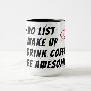Taza " Lista de tareas " Mug
